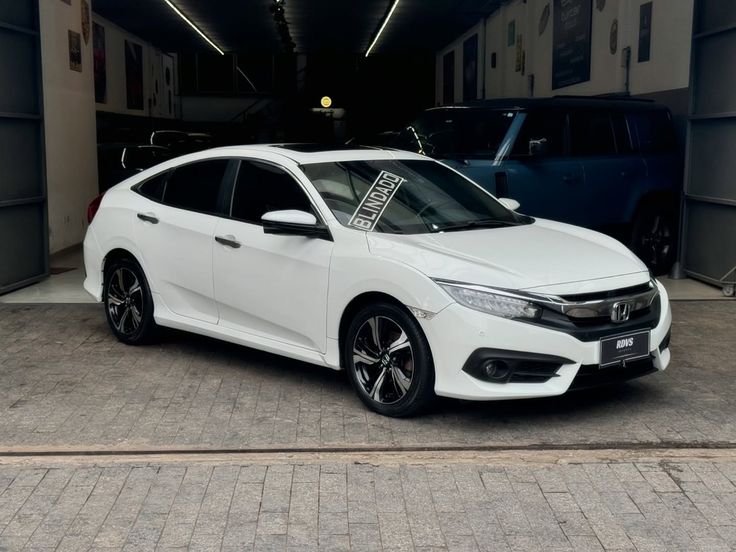 HONDA CIVIC TOURING TURBO ✅2017 ✅Branco…